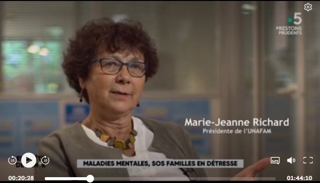 Voir Et Revoir Enquête De Santé France 5 Maladies Mentales Sos Familles En Détresse Gard